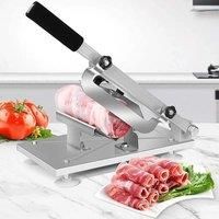 Lamb Meat Slicer Home Manual Meat-cutter Machine Cattle Mutton Roll Frozen Meat Grinder Planing