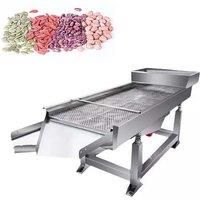 Linear Vibrating Screening Machine for Plastic 2 Layer Soil Sifter Sieve Machine Rectilinear Vibrating Screen Soil Sifter