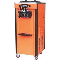 3 Flavors Manual Ice Cream Machine Industrial Self Service Ice Cream Machine with for Restaurant or Supermarket