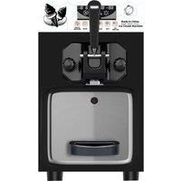 Small Size Tabletop Desktop Soft Ice Cream Making Machine Frozen Acai Machine Auto Mini Frozen Yogurt Soft Ice Cream Machine
