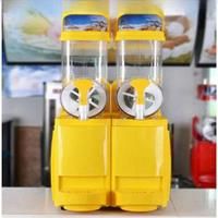 12L Singel Tank Slush Ice Machine Ice Cream Snow Smoothie Beverage Granita Maker Stainless Steel for