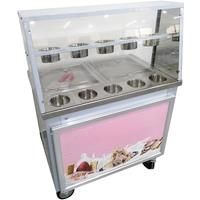 The Lowest Of Stir Fry Ice Cream Machine One Big Square Pan Ice Cream Roll Machine