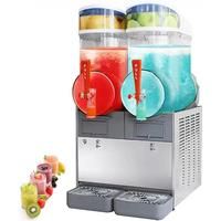Commercial Frozen Drink Slush Slushy Making Machine Smoothie Maker Electric Snow Melting Machine