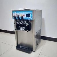 Desktop Three-color Soft Ice Cream Machine Commercial Automatic Three-head Can Produce Multiple
