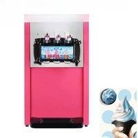 Desktop Soft Ice Cream Makers Machine Single Head Ice Cream Machine Stainless Steel Ice Cream