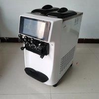 Best Seller Ice Cream Machine 1200W Soft Ice Cream Making Machine 3 Flavors Vending Machine