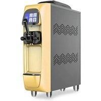 Ice Cream Machine Table Top Hard Ice Cream Yogurt Maker 1400W Automatic Benchtop Gelato Home