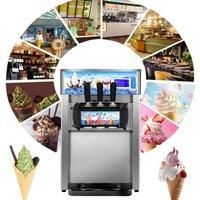Commercial Ice Cream Machine 19.1QT/H Yield 1200W Single Flavor Countertop Soft Serve Ice Cream