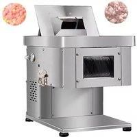 Meat Slicer Manual Hand Meat Slicer Commercial Frozen Chicken Meat Cube Slicer Cutter