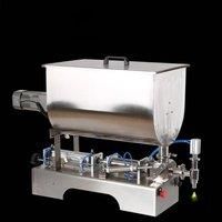 2025 New Electric Small Pedal Honey Jam Filling Machine Quantitative Single-head Paste Heating And