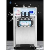 Ice Cream Machine Stainless Steel LCD Panel Desktop Vertical Small Automatic Home Commercial Double
