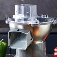 Vegetable Cutter Slicer Manual Kitchen Cheese Chopper Machine With 3 Sharp Drums Multifunctional Garlic Potato Shredder