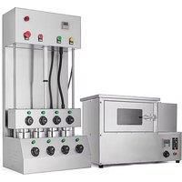 Cone Shape Pizza Cone Making Machine Molding Equipment Rotating Oven Pizza Cone 4 Molds