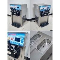 18L/H Capacity Stainless Steel EU Plug Easy-to-Operate Ice Cream Machine Food Grade Ice Cream