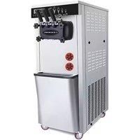 Professional Automatic New Ice Cream Maker Electric 3 Nozzle Soft Ice Cream Machine Restaurant Use