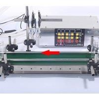 Automatic Water Milk Liquid Bottle Vial Double Heads Filling Machine With Conveyor Belt