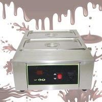 Mini Chocolate Tempering Machine Small Molding Melting Machinery Coating Chocolate Making Machine