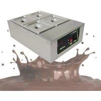 Commercial 4-Cylinder Chocolate Melting Machine Digital Display Melting Heat Preservation Machine