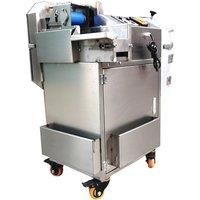 Vegetable Cutting Machine Commercial Double Head Adjustable Speed Automatic Vegetable Cutting Machine