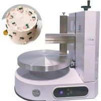 Automatic Round Cake Butter Spreading Machine Wedding Cake Cream Decorating Smoothing Frosting Icing