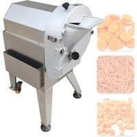 Electric Vegetable Cutting Machine For Cabbage Onion Slices Shredding Diced Vegetable Processing Machine With 3 Cutterhead