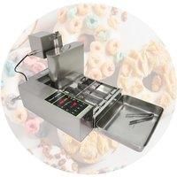 Four-Row Electric Heating Donut Machine Commercial Stainless Steel Multi-function Automatic Doughnut