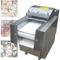 High-Capacity Bone Dicing Machine For Ribs Pig Feet Chicken Duck Fish Dicing Slicing Meat Cutting