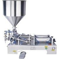 110V 220V Automatic Paste Liquid Filling Machine Pneumatic With Double Cylinder Shampoo Cream Sauce