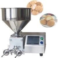 Automatic Sauce Churros Filler Milk Cream Puff Stuffer Chocolate Jam Bread Cake Filler Honey Cheese Filling Machine