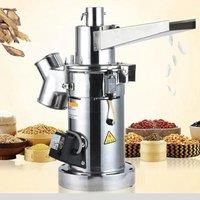 Electric Grain Mill Grinder Commercial Grinding Machine for Dry Grain Soybean Corn Spice Herb Coffee