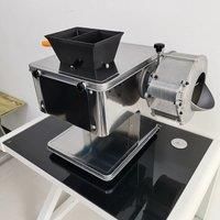 Desktop Fresh Meat Slicer Automatic Meat Cutting Machine For Restaurant Canteen