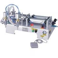 Wholesale Automatic Filling Machines Water Milk Liquid Bottle Vial Double Heads Filling Machine With Longer Conveyor