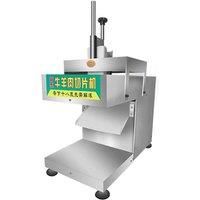 Automatic Stainless Steel Electric Freezing Meat Slicer Cut Lamb Roll Mutton Beef Sausage Bacon Flaker Forming Making Machine