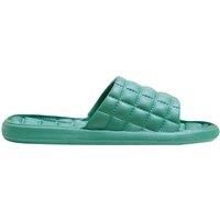 Unisex Quilted Sliders - 6 Colours & Uk Sizes 2-11 - Black