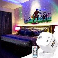 R&G Laser Full Stars Projector Firefly Light Party DJ Disco RGB LED Bar Dance Christmas Room Stage