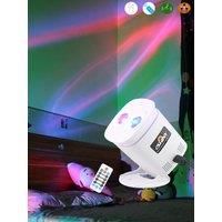 Backdrop Light RGB LED 7 Colors Rainbow Aurora Projector DJ Disco Party Bar Dance Sky Night Room