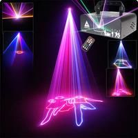 ESHINY 1W 2W RGB Animation Laser Light Disco DJ Projector Beam Stage DMX Dance Bar Party Christmas