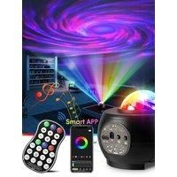 Aurora Galaxy Rotation APP Sky Projection DJ Disco Party Light Green Laser Star Night Dreamy Birthday Christmas Atmosphere F23D3