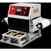 Multi Functional Meal Box Packaging Machine, Fully Automatic Food Tray Sealing Machine