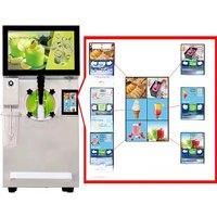 Commercial Ice Cream Machine, Fully Automatic Freezing, Multifunctional Frozen Beverage Machine