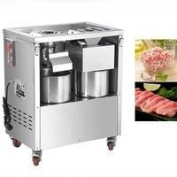 Automatic Meat Grinder, Food Processing Machine, Commercial Electric Meat Cutter, Vegetable Shredder