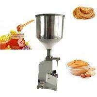 Small Pedal Ketchup Filling Machine Stainless Steel Perfume Cosmetics Filling Machine Fruit Juice