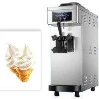 Commercial Small Fully Automatic Ice Cream Machine, Single Head Desktop Frozen Yogurt Machine,