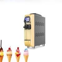 Small Desktop Single Flavor Soft Ice Cream Machine Multifunctional Frozen Yogurt Machine
