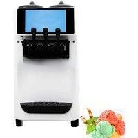 Touch Screen Controlled Small Three Headed Desktop Ice Cream Machine Suitable For Home And Commercial Popsicle Machines
