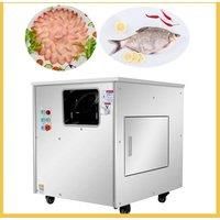 Electric Fish Slicer For Commercial Stainless Steel Automatic Double Groove Cutting