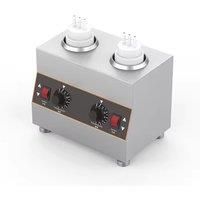 Commercial Chocolate Sauce Heater Electric Stainless Steel Sauce Heating And Filling Machine