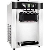Economical Desktop Ice Cream Machine, Stainless Steel Commercial Fully Automatic Strawberry Sundae