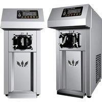 New Fully Automatic Three Flavor Ice Cream Machine, Multifunctional Frozen Yogurt Machine