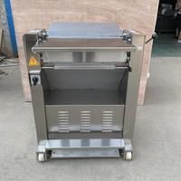 Commercial Pig Pork Meat Skin Peeling Machine Pork Lamb Beef Skin Slice Fat Remove Skinner Cut